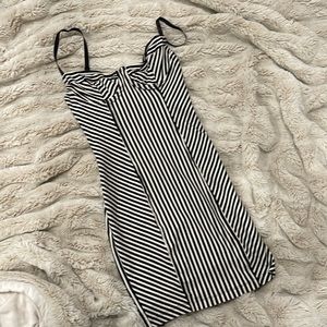 American Apparel striped bodycon dress